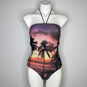 French Connection tropical sunset swimsuit S